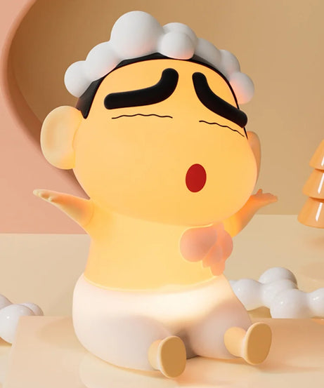 Crayon Shin-chan Luminous Bath Series Lamp – Cute Anime Bedroom Decor