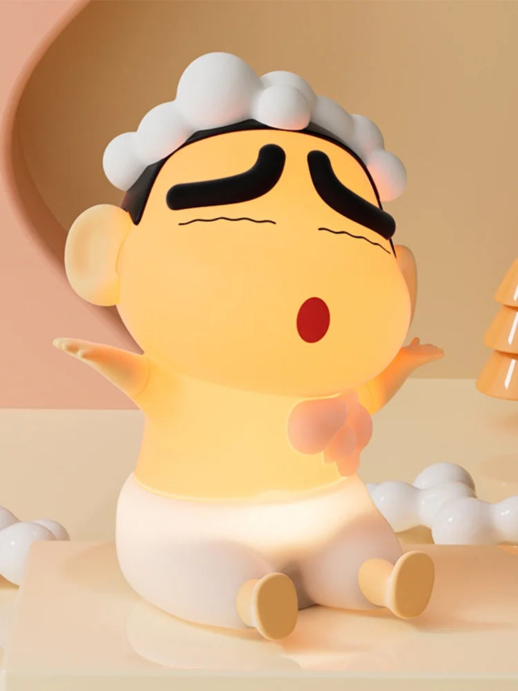 Crayon Shin-chan Luminous Bath Series Lamp – Cute Anime Bedroom Decor
