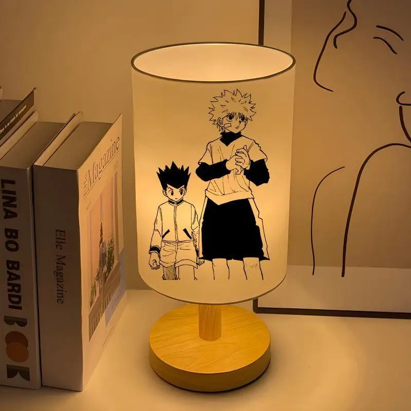 HUNTER Decorative Night Light Jessie Sot Anime Student Bedroom Soft Light Eye Protection Reading Light holiday gift