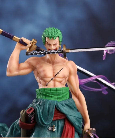 Anime One Piece 21CM Roronoa Dream Zoro Figure Collectible Figurine Model Cartoon Collection Toy Children Kids Boy Birthday Gift