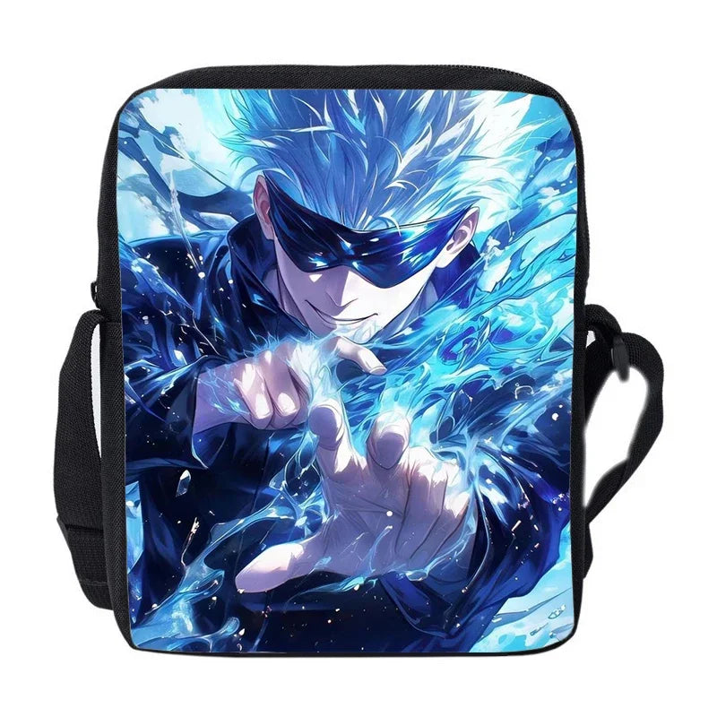 Anime Jujutsu Kaisen Gojo & Itadori Messenger Bag – Casual Crossbody Shoulder Bag 3