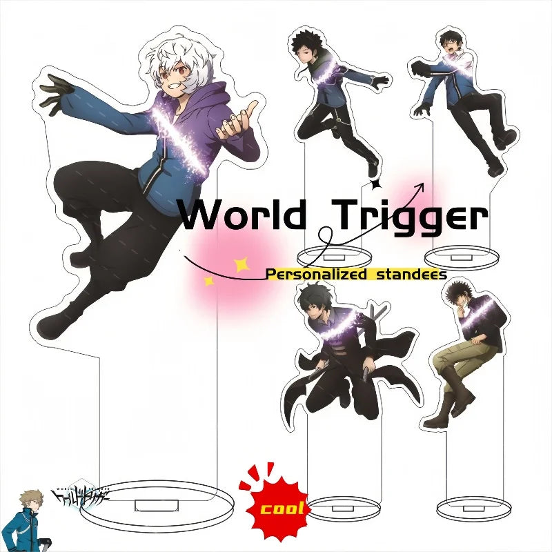 World Trigger Acrylic Stand Anime Personalized Creative Fashion Desk Decoration Kids Toys Birthday Gift for Friends