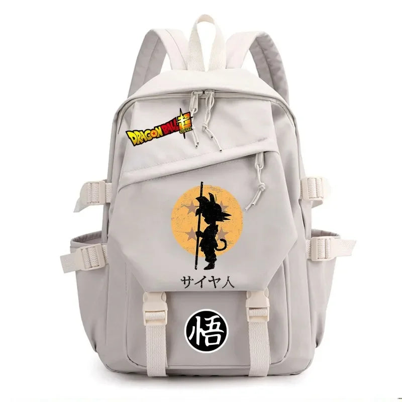 Goku Dragon Ball Backpack – Anime Canvas Bag for School & Travel