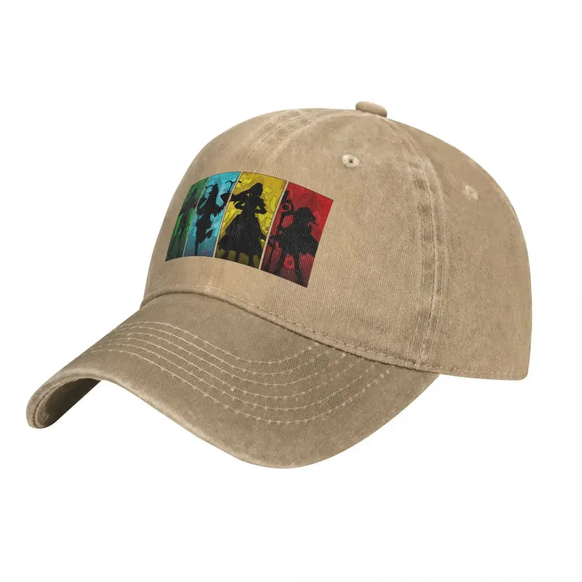 Anime Baseball Caps Hats Konosuba! Squad Silhouette Classic Dad Hat For Man Hip Hop Caps Sun Shade