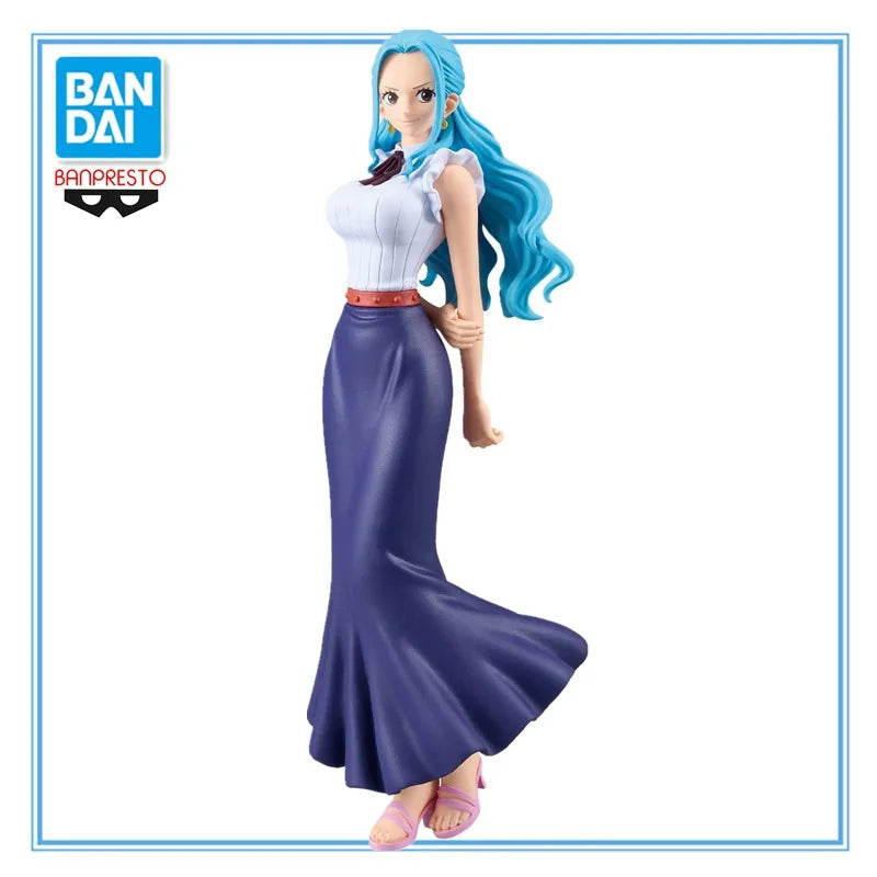 ONE PIECE DXF THE GRANDLINE SERIES EXTRA NEFELTARI VIVI Anime Action Figure Model Toys Gifts