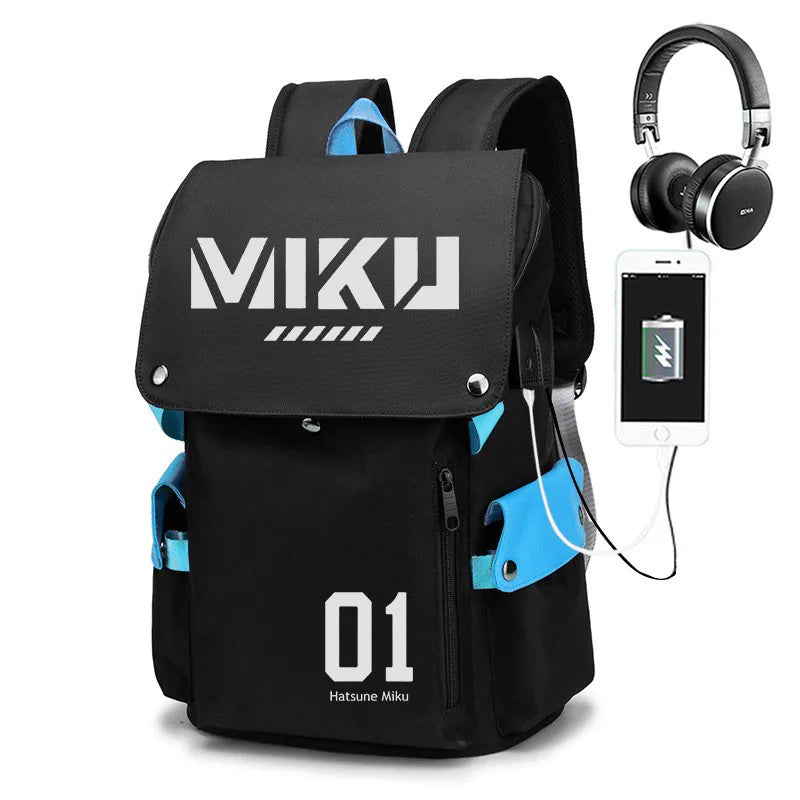 Hatsune Miku (Vocaloid) Backpack — Laptop & Travel Bag 3