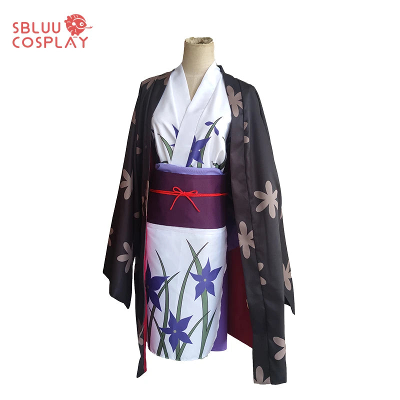 One Piece Wano Country Nico Robin Cosplay Costume – Anime Kimono Outfit