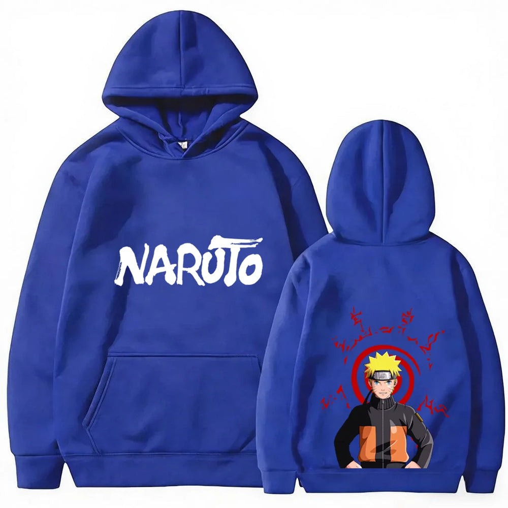 Naruto Anime Printed Teenager Hoodie – Autumn & Winter Pullover Top 3