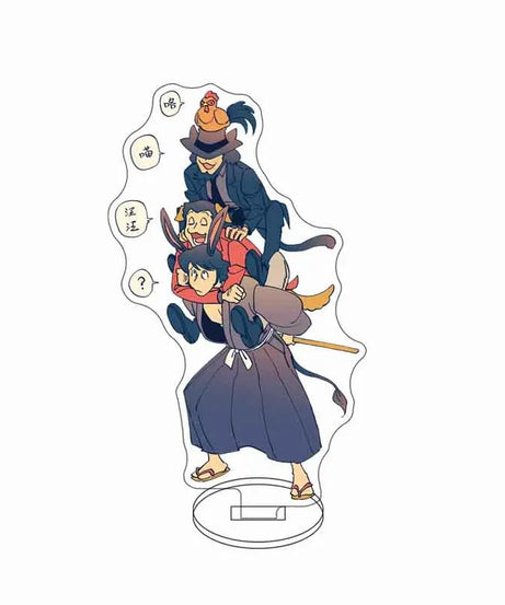 Lupin III Rupan Sansei Acrylic Stand Model Plate Decoration Originality Desk Figure Display Fan Gift Prime New Products Classic