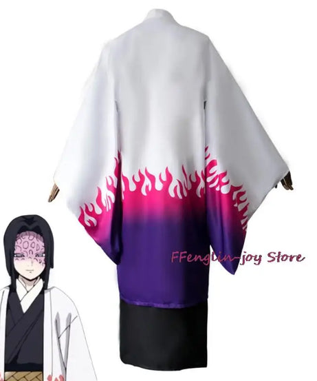 Anime Demon Slayer - Ubuyashiki Kagaya Cosplay Kimono Costume