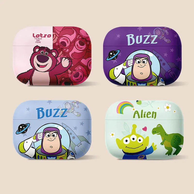 Toy Story Buzz Lightyear Bear Earphone Case for Airpods 2 3rd pro pro2 Wireless Bluetooth Headphone Cover
