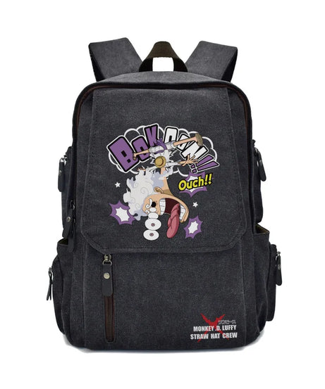 Anima One Piece Peripherals Luffy Ace Premium New Rucksack School Bag Trendy Large Capacity Backpack Bag Birthday Fan Gift