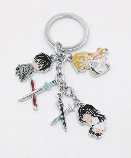 My Hero Academia Anime Metal Keychain With Midoriya Izuku Cosplay Accessories Colorful Pendant for Gift