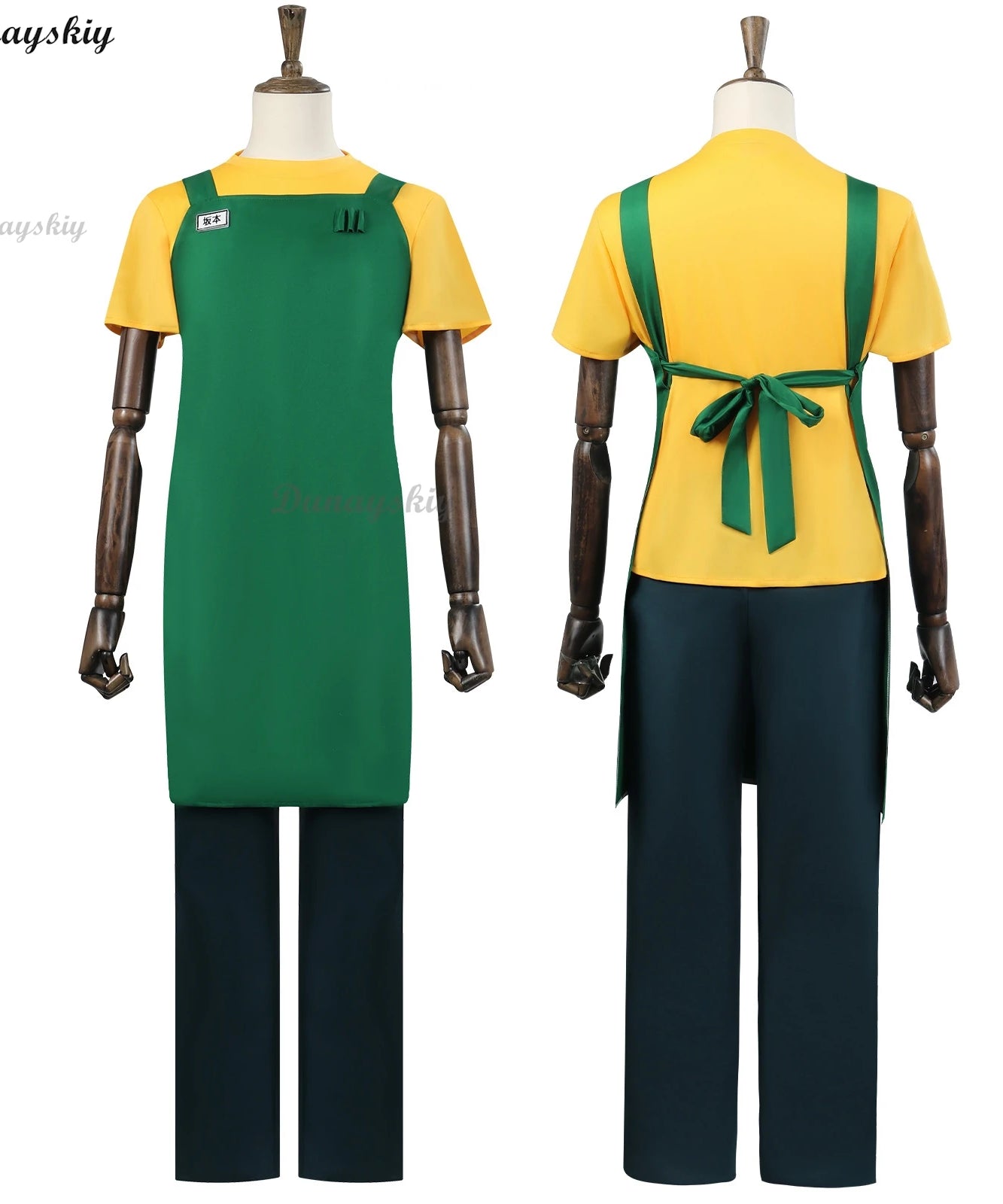 Sakamoto Taro Cosplay Costume Set – Sakamoto Days Anime Wig & Uniform for Halloween/Party