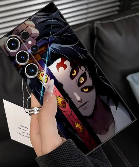 Demons Anime Slayer Case for Samsung Galaxy S25+ S9 S24+ S21 S22 S25 Ultra S20 S23 FE S24 Plus Soft Back Phone Cover