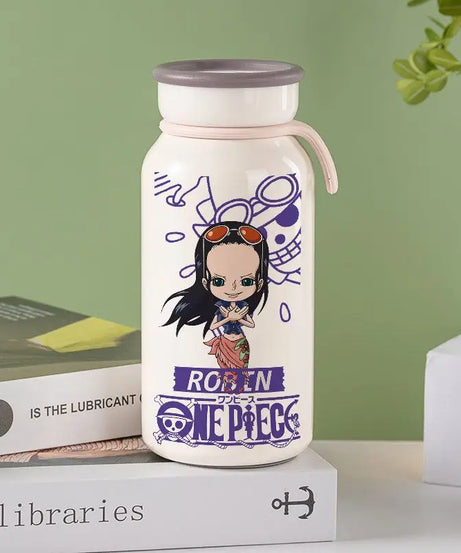 Anime One Piece Monkey D. Luffy Roronoa Zoro Nami Usopp Chopper Nico Robin Franky Insulated Cup Drinking Cup Anime Cup