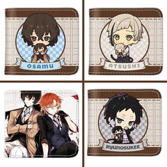 Bungo Stray Dogs PU Leather Wallet — Atsushi & Dazai (Manga Fans)
