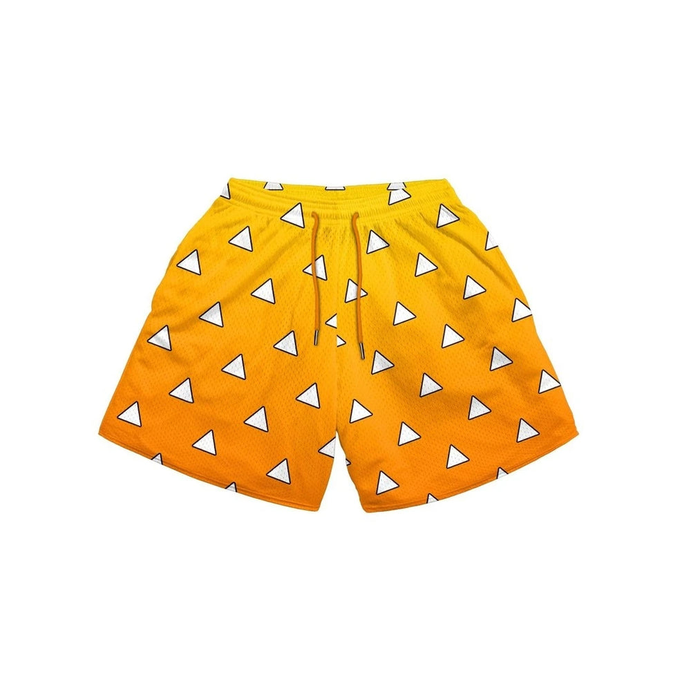 Baki Hanma Gym Shorts — Anime Streetwear Beach Shorts 5