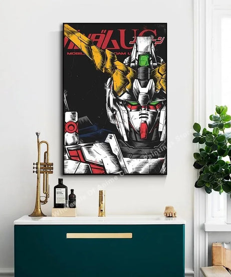 Gundam Mech Esports Room Decorative Poster