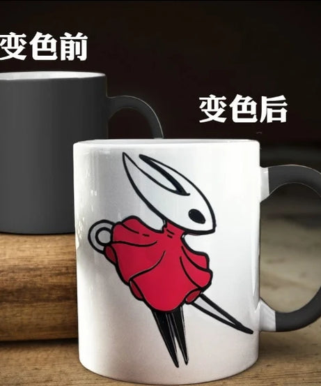 Hollow Knight Hornet Silk Song GK Tears City Window Mug Coffee Ceramic Color-Changing Cup Personalized Holiday Gift