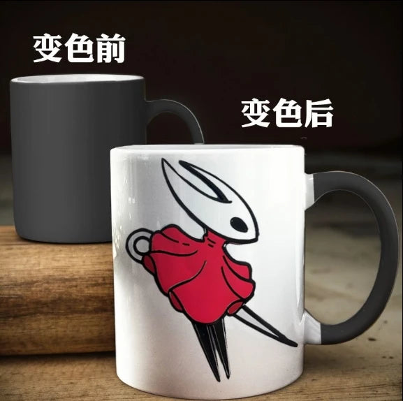 Hollow Knight Hornet Silk Song GK Tears City Window Mug Coffee Ceramic Color-Changing Cup Personalized Holiday Gift