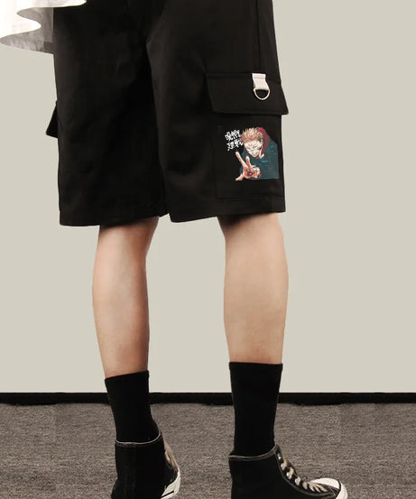 Jujutsu Kaisen Five Strips of Wushu Shorts Anime peripherals Character Beach Pants Casual Daily Sports Overalls Fan Gift