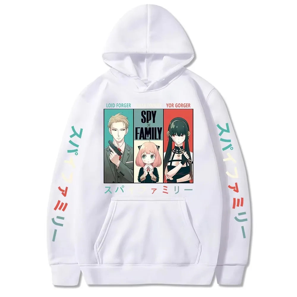 Spy x Family Anya Forger Fashion Hooded Sweatshirt – Women & Girls Casual Pullover 7