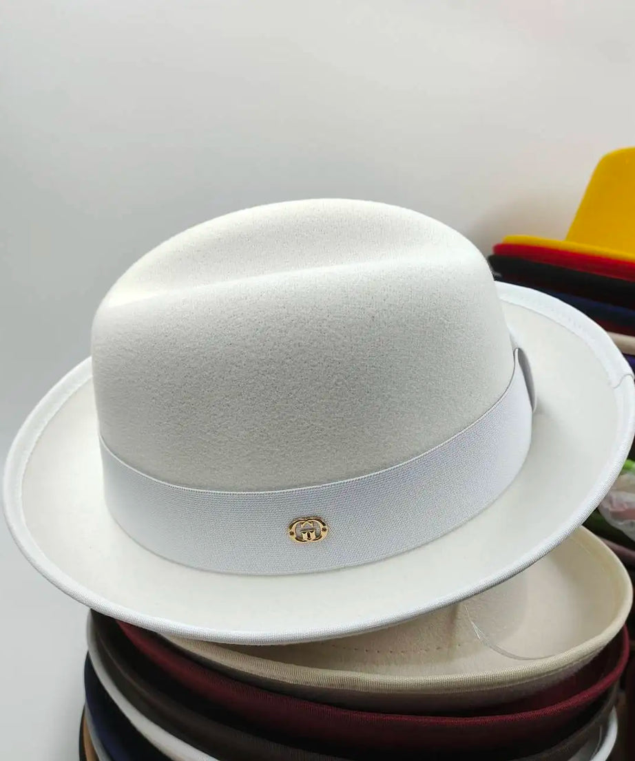 NEW Pork pie hat brim men women Fedora classic gentleman bowler hat cosplay derby bowler English hat panama jazz hat wholesale