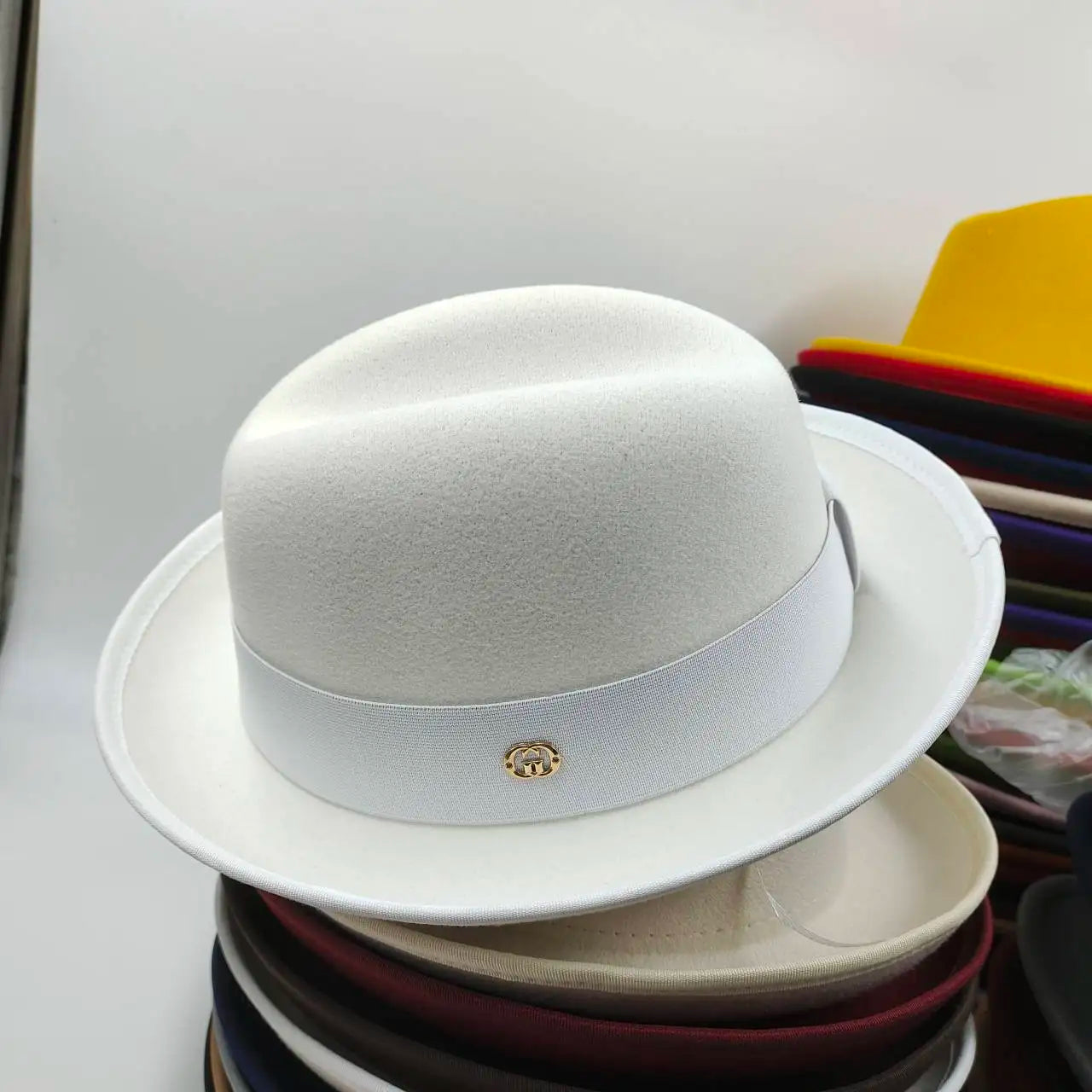 NEW Pork pie hat brim men women Fedora classic gentleman bowler hat cosplay derby bowler English hat panama jazz hat wholesale