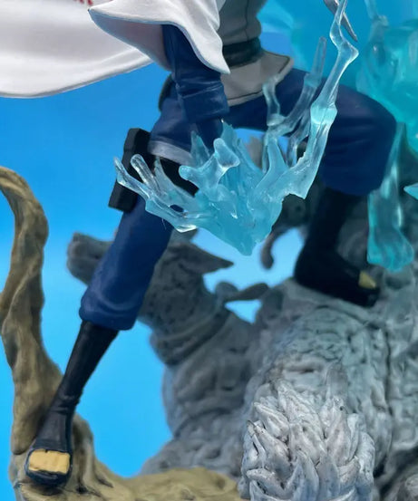 Naruto Anime Figure GK Hatake Kakashi 22cm Action Figure PVC Characters Desktop Ornaments Friends Birthday Gifts Toys