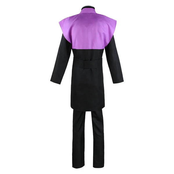 Anime Demon Slayer Genya Shinazugawa Cosplay Costume – Uniform & Wig Set