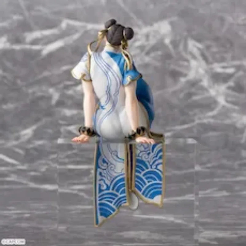 Street Fighter 6 Chun-Li 14Cm Action Figure Anime PVC Model Collectible Toys for Boys Kawaii Doll Gifts