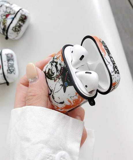 Anime One Piece Bluetooth Earphone Case For Apple AirPods 1 2 3 Pro 4 Headphone Headset Wireless Protection Cover Funda