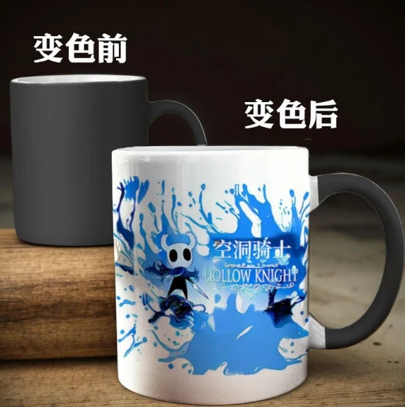 Hollow Knight Hornet Silk Song GK Tears City Window Mug Coffee Ceramic Color-Changing Cup Personalized Holiday Gift