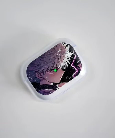 Anime Hunter X Hunter Cool Soft silicone TPU Case For AirPods 4 Pro 1 2 3 Clear Transparent Bluetooth Earphone Case