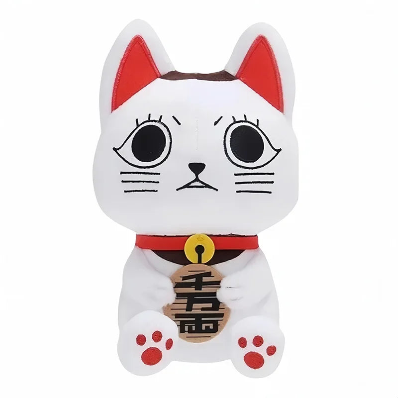 Dandadan Okarun & Momo Lucky Cat Plush Toy — 25cm 7
