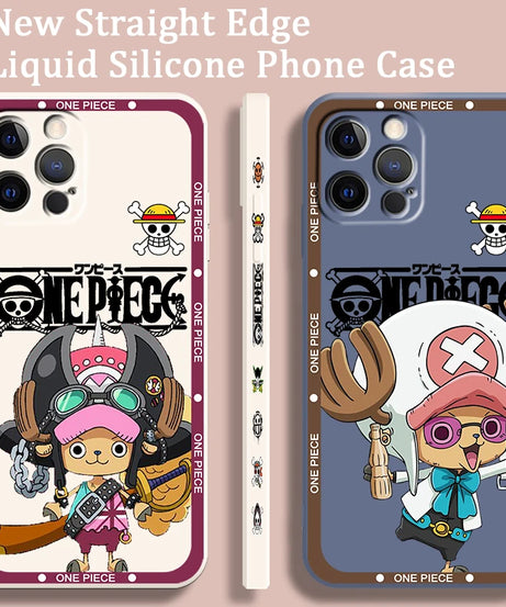 One Piece Chopper Liquid Rope Case for iPhone 15/14/13/12/11/XS/XR