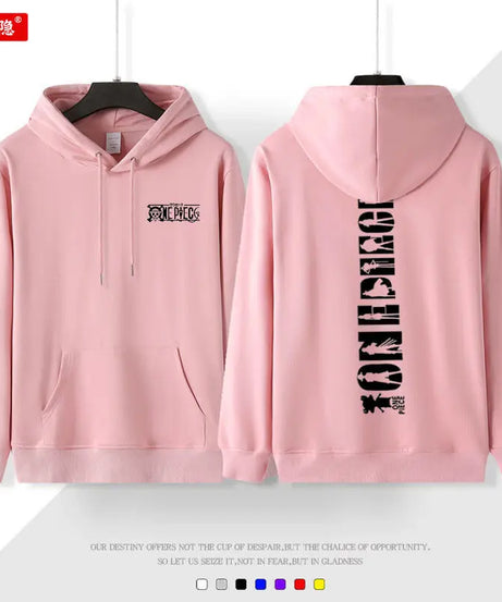 One Piece  Anime Women Up Hoodie Jacket Spring Autumn New Fashion Mens Sweatshirt Couple Promozed Clothes Coats Gift