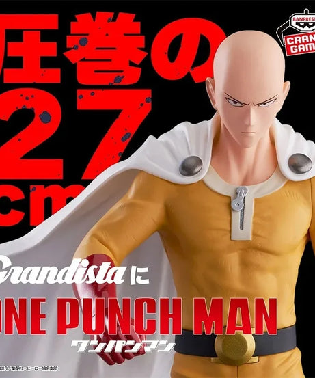 ONE PUNCH-MAN Saitama Grandista PVC 27CM Anime Character Model Collection Toys
