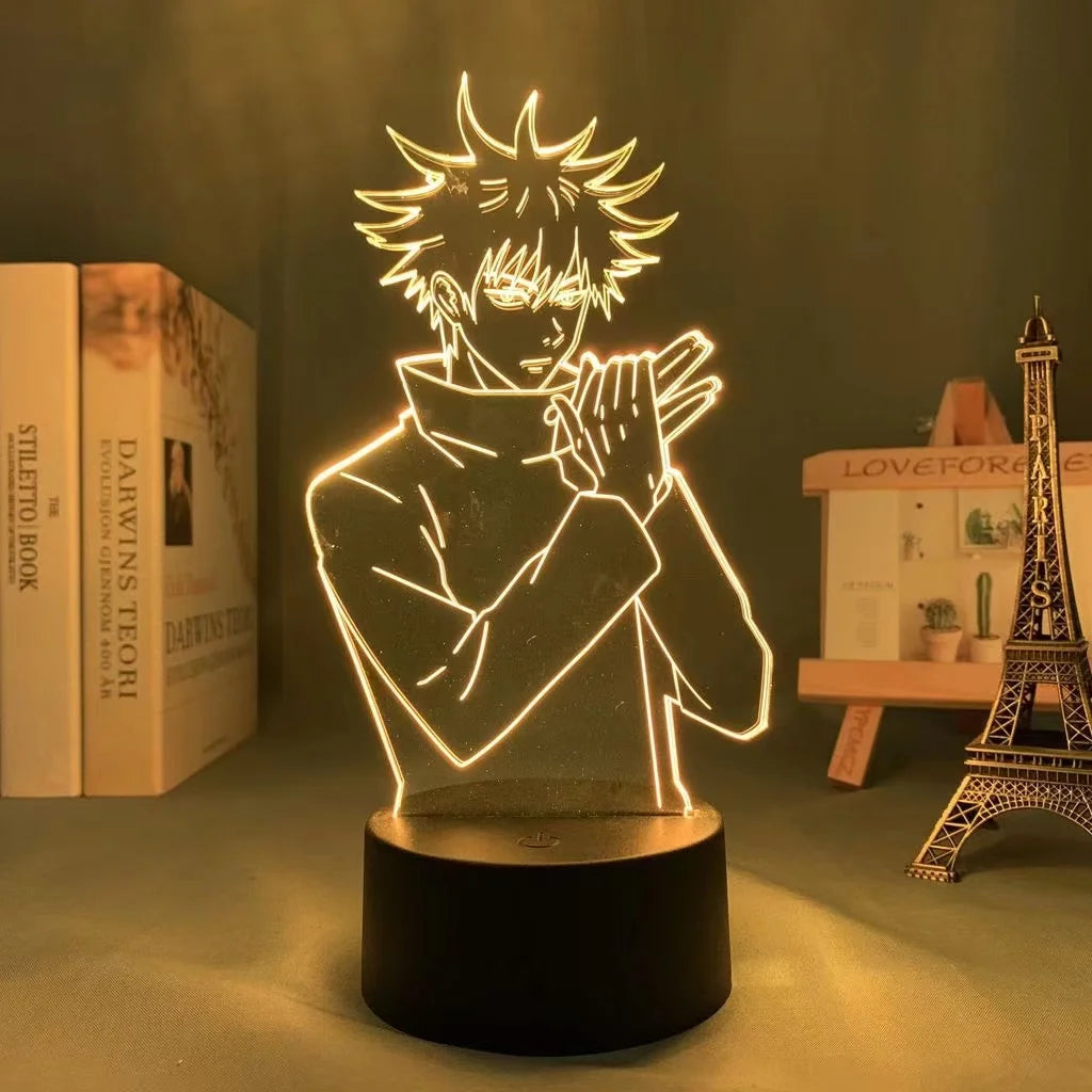 Anime Lamp Satoru Gojo Jujutsu Kaisen Led Night Light for Birthday Gift Jujutsu Kaisen Nightlight Satoru Gojo Lamp Drop Shipping