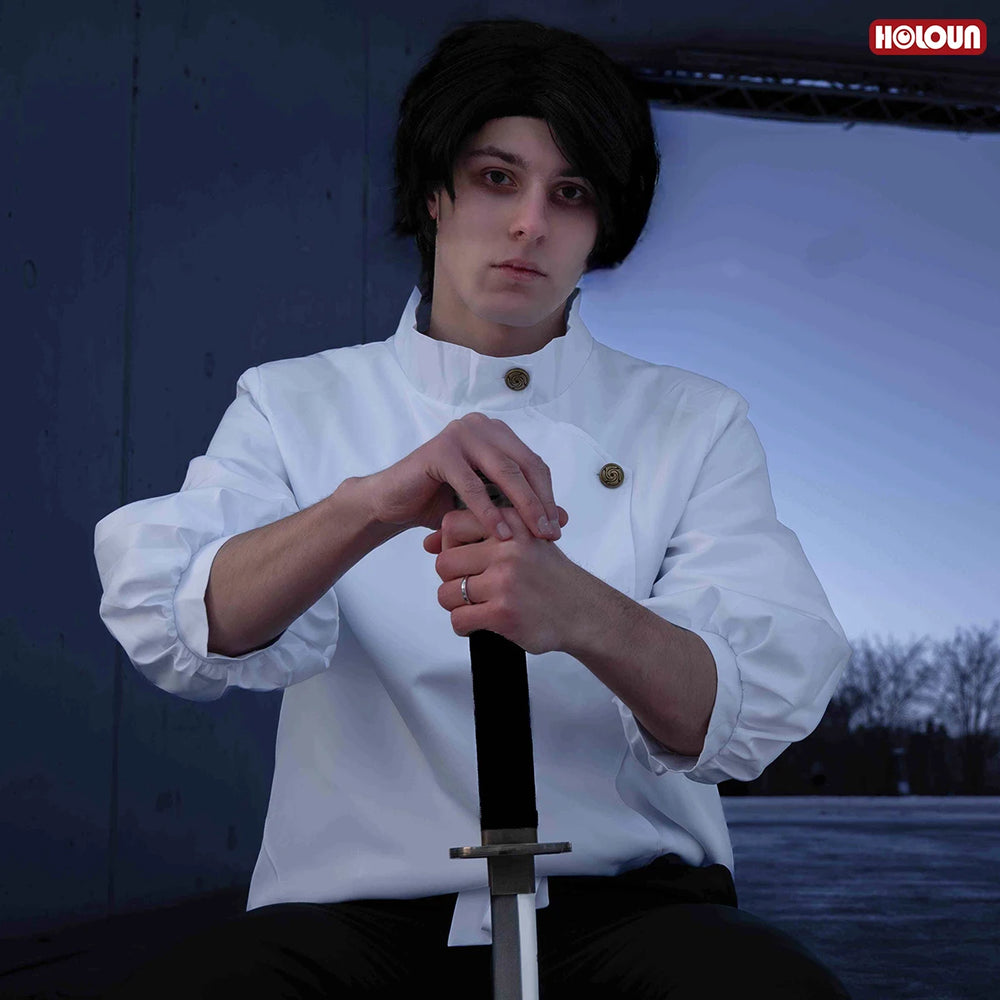 Anime Jujutsu Kaisen Yuji Itadori & Yuta Okkotsu Cosplay Costume – Upgraded Uniform Set 2
