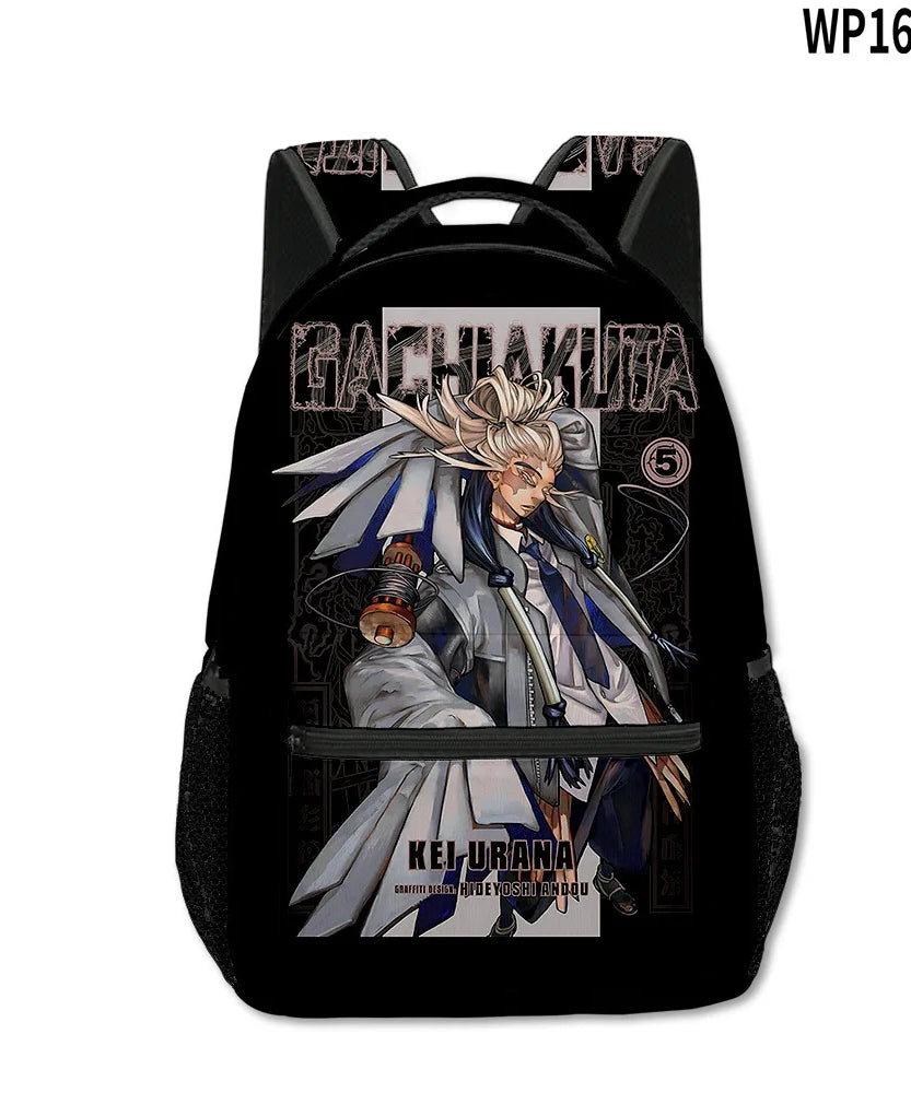 Trendy Popular Novelty Gachiakuta student Bookbag Notebook Backpacks 3D Print Oxford Waterproof Boys/Girls Travel Backpacks