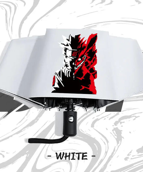 Naruto anime peripheral automatic umbrella Naruto Namikaze Minato Uchiha Itachi Kakashi Haruno Sakura sunshade umbrella gift