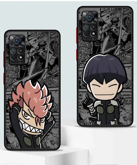 Anime Kaiju No.8 Phone Case for Xiaomi Redmi Note 11Pro 11T 14 10Pro 9 11S 9S 12 13 Pro 10S 9Pro 11 8 Matte Cover