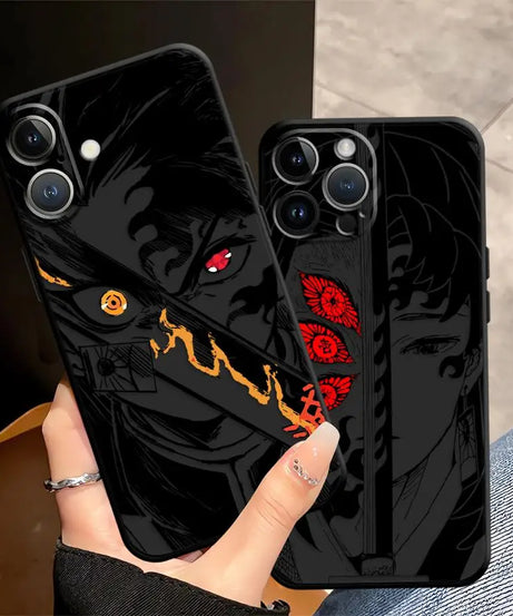 Hot Demonss Anime Slayers Soft Back Phone Cover Case for iPhone 15 Plus X XS XR 7 8 13 Mini 11 17Air 17 16 Pro Max 12 SE 14