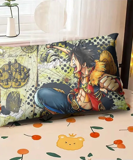 New One Piece Luffy Nami Zoro Chopper anime cushion pillow set pillow student nap pillow creative bedding holiday gift