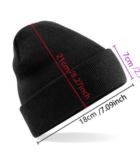 Kpop Demon Hunters Kawaii Knitted Hat for Girls Anime Cute Knit Hats Children Autumn Winter Windproof Warm Hats Gifts