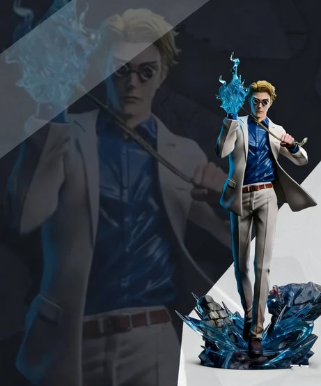 Jujutsu Kaisen Nanami Kento Figure 28cm PVC Statue Anime GK Collection Model Toy With Cursed Energy Effect Base Decorative Gift