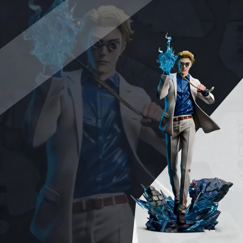 Jujutsu Kaisen Nanami Kento Figure 28cm PVC Statue Anime GK Collection Model Toy With Cursed Energy Effect Base Decorative Gift