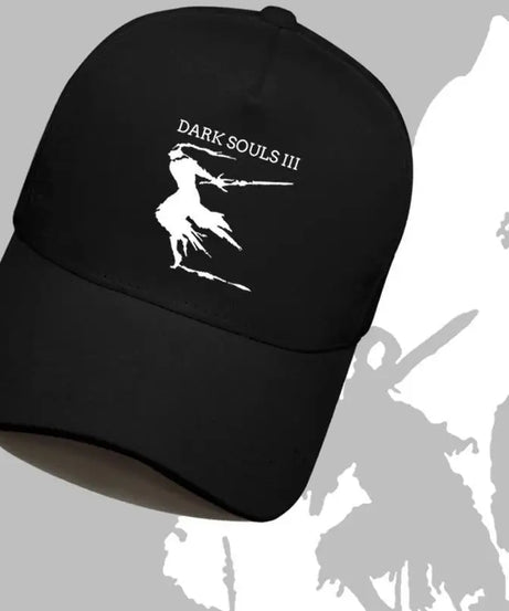 Dark Souls 3 baseball cap black souls 3pc anime car personality fashion simple sunscreen men's and women's caps holiday gift